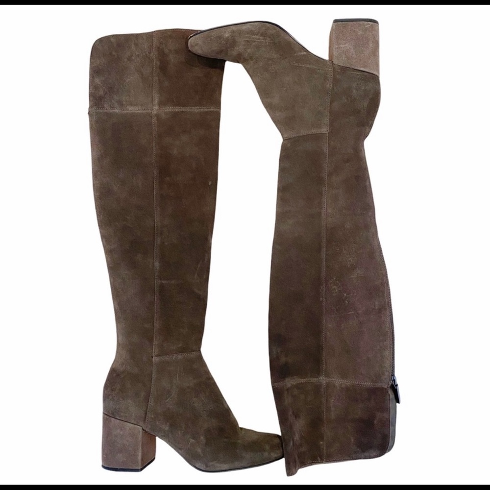 DOLCE VITA brown suede over the knee boots